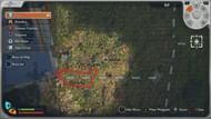 Check out the marked area for Dry Grass (Image via Xbox Game Studios)